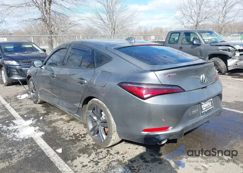 2025 Acura Integra A-Spec W/ Technology z USA, uszkodzony, nr VIN 19UDE4H6XSA010648